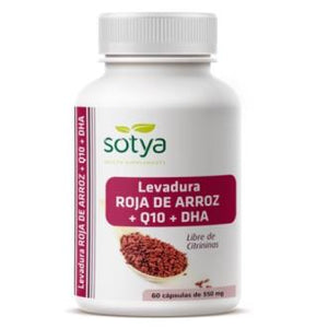 Sotya Levadura Roja de Arroz Q10 DHA 60 capsulas