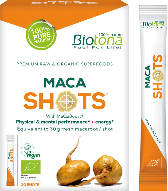 Biotona Shots Maca 20 sticks de 2,2 grs