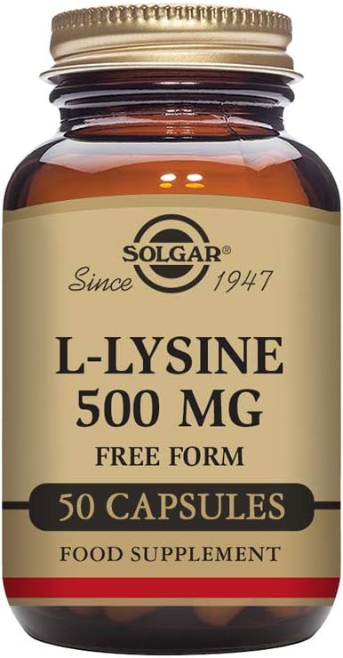 Solgar L-Lisina 500 mg 50 capsulas vegetales