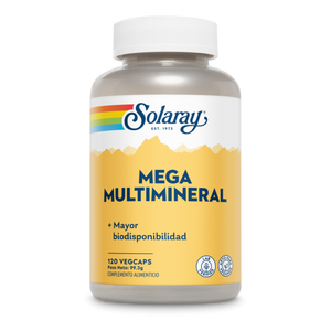 Solaray Megam Multimineral 120 capsulas vegetales