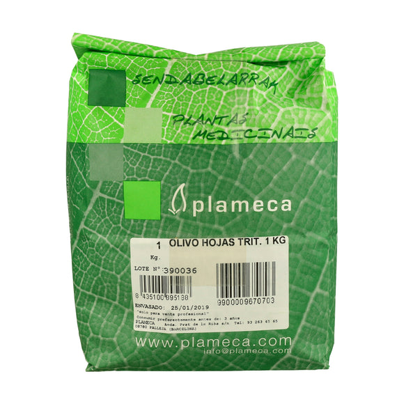 Plameca Olivo hoja triturada 1kg