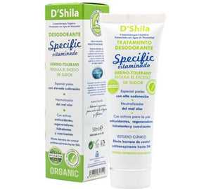 Desodorante vitaminado bio dshila regula el exceso de sudor en Biocosmesalud