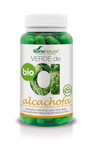 Soria Natural Verde de Alcachofa 80 cápsulas de 630 mg