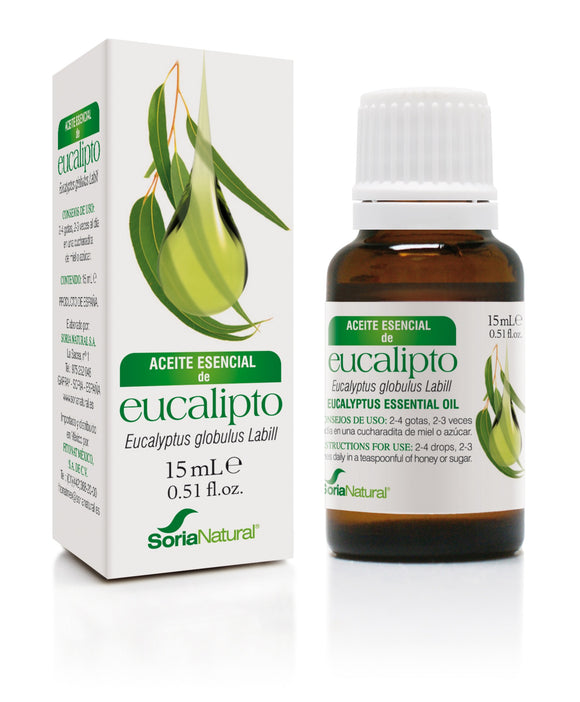 Soria Natural Aceite Esencial Eucalipto con Gotero de 15 ml