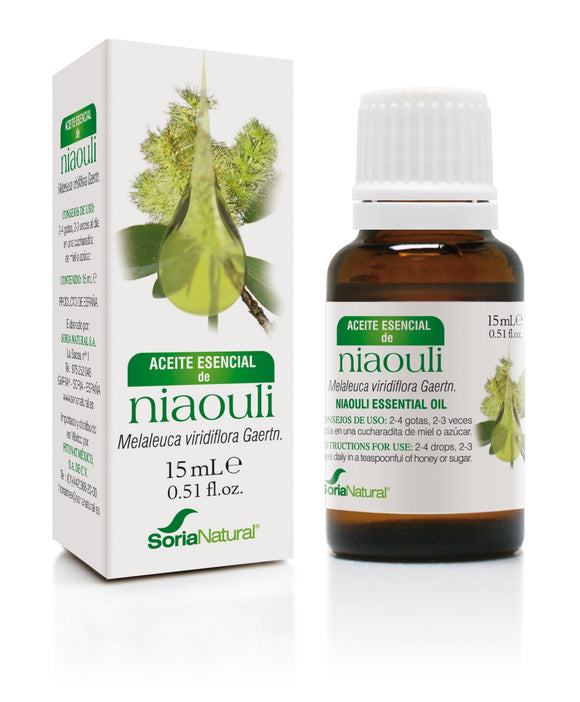 Soria Natural Aceite Esencial  Niaouli con Gotero de 15 ml