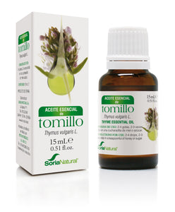 Soria Natural Aceite Esencial Tomillo con Gotero de 15 ml
