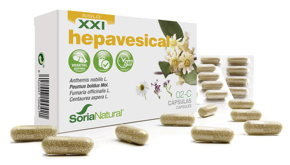 Soria Natural 02-C Hepavesical 30 cápsulas de 690 mg