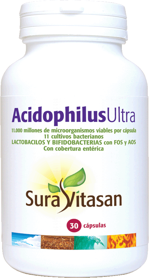 Suravitasan Acidophilus Ultra 30 cápsulas