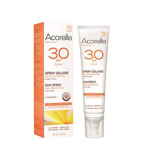 Acorelle Spray Solar SPF 30 100 ml polen y propoleo