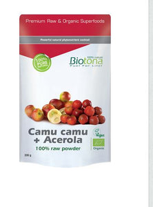 Biotona Camu Camu + Acerola Raw 150 gr bio