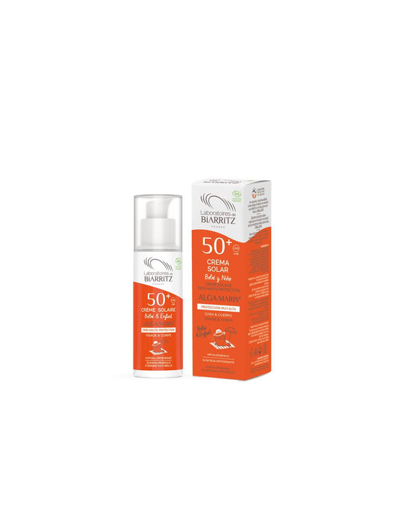 Alga Maris Crema Solar Niños y Bebé SPF 50+ 100  ml