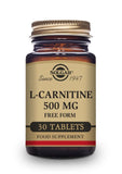 Solgar L-Carnitina 500 mg 30 comprimidos