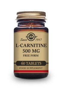 Solgar L-Carnitina 500 mg 60 comprimidos