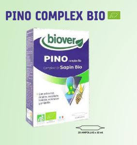 Biover Ampollas Bio Certificadas Pino Complex 20 ampollas