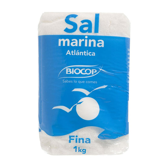 Biocop Sal Marina Atlántica fina biocop 1 kg