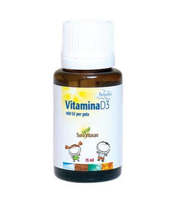 SuraVitasan Vitamina D3 Peques15 ml 400 ui